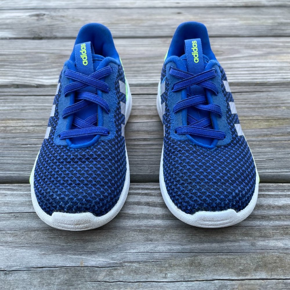 Adidas Kids Sneaker Blue Shoes size 8k - Picture 3 of 11